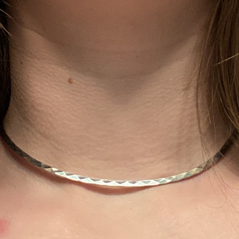 925 Vintage Faceted Necklace